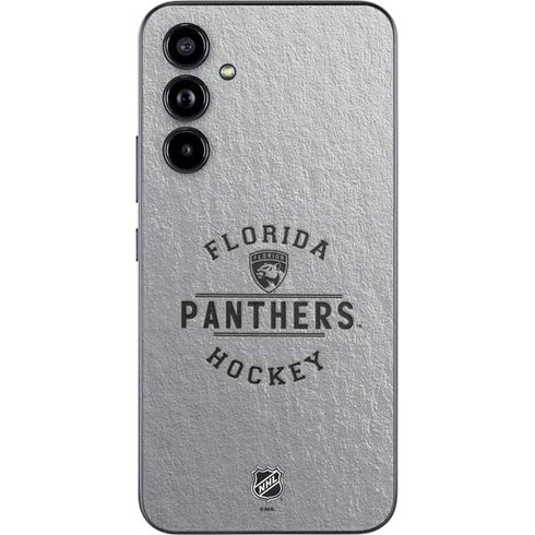 NHL Florida Panthers Black Text Galaxy A54 5G Skin