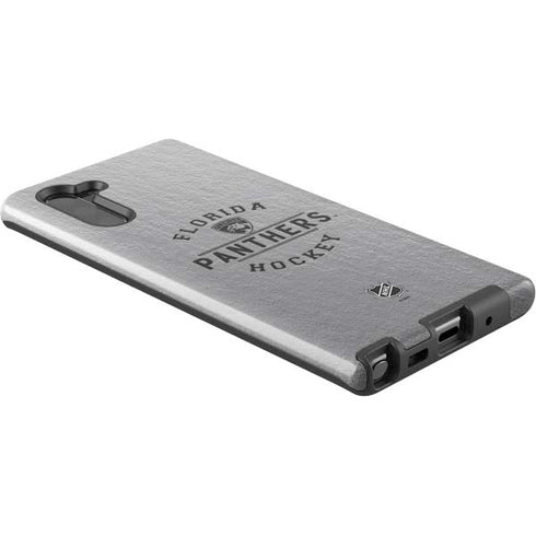 NHL Florida Panthers Black Text Galaxy Note 10 Pro Case
