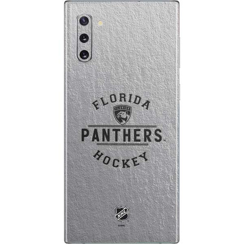 NHL Florida Panthers Black Text Galaxy Note 10 Skin
