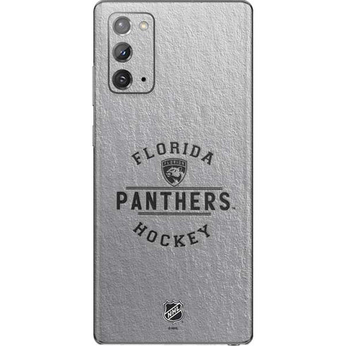 NHL Florida Panthers Black Text Galaxy Note20 5G Skin