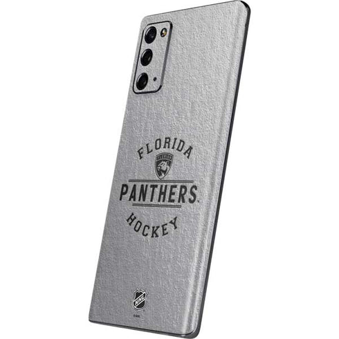 NHL Florida Panthers Black Text Galaxy Note20 5G Skin