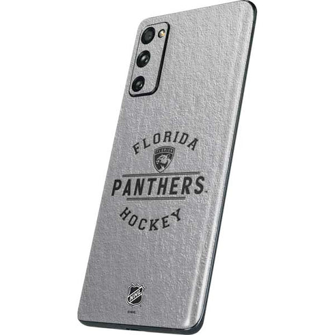 NHL Florida Panthers Black Text Galaxy S20 Fan Edition Skin