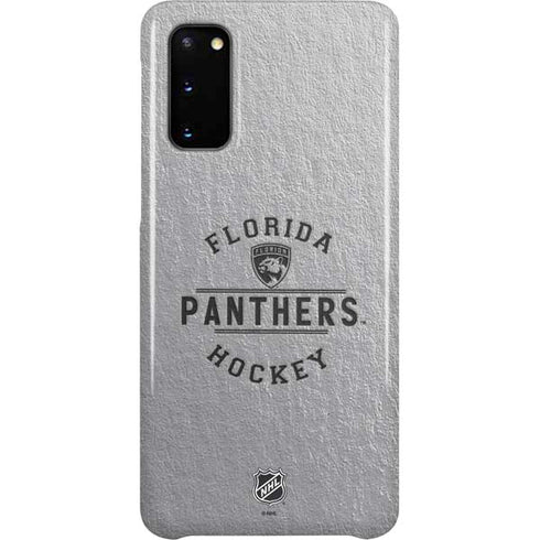 NHL Florida Panthers Black Text Galaxy S20 Lite Case
