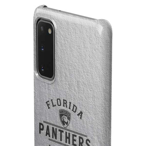NHL Florida Panthers Black Text Galaxy S20 Lite Case