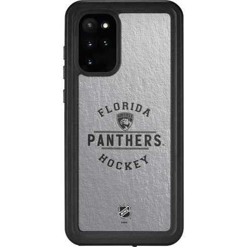 NHL Florida Panthers Black Text Galaxy S20 Plus Waterproof Case