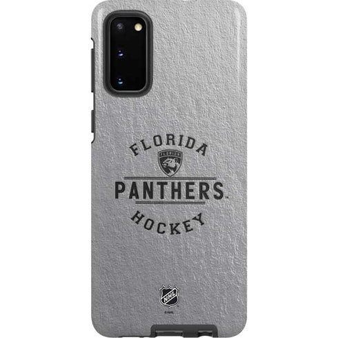 NHL Florida Panthers Black Text Galaxy S20 Pro Case