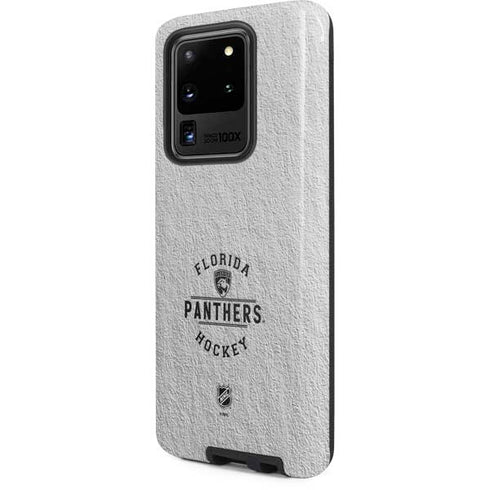 NHL Florida Panthers Black Text Galaxy S20 Ultra 5G Pro Case