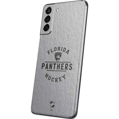 NHL Florida Panthers Black Text Galaxy S21 5G Skin