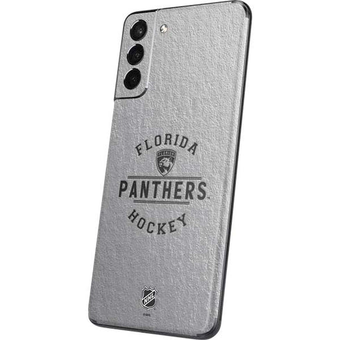NHL Florida Panthers Black Text Galaxy S21 Plus 5G Skin