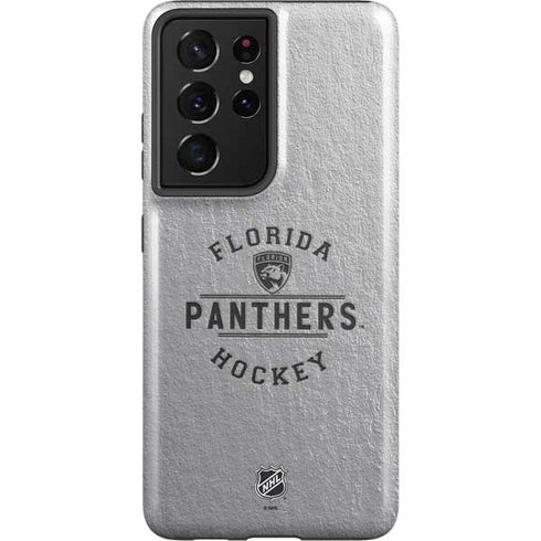 NHL Florida Panthers Black Text Galaxy S21 Ultra 5G Pro Case