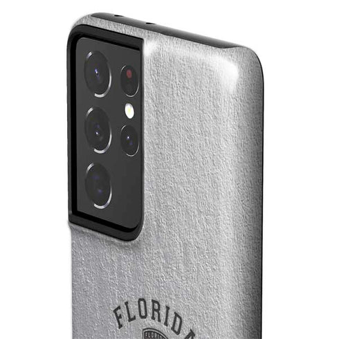 NHL Florida Panthers Black Text Galaxy S21 Ultra 5G Pro Case