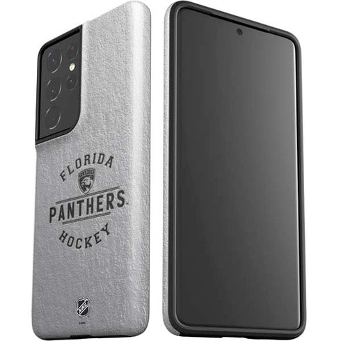NHL Florida Panthers Black Text Galaxy S21 Ultra 5G Pro Case