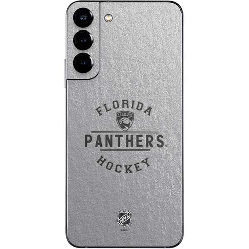 NHL Florida Panthers Black Text Galaxy S22 Plus Skin