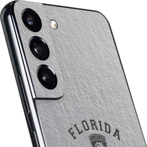 NHL Florida Panthers Black Text Galaxy S22 Plus Skin