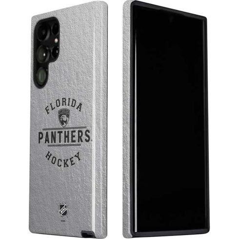 NHL Florida Panthers Black Text Galaxy S22 Ultra Pro Case