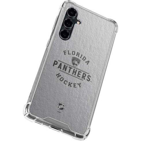 NHL Florida Panthers Black Text Galaxy S23 FE Clear Case