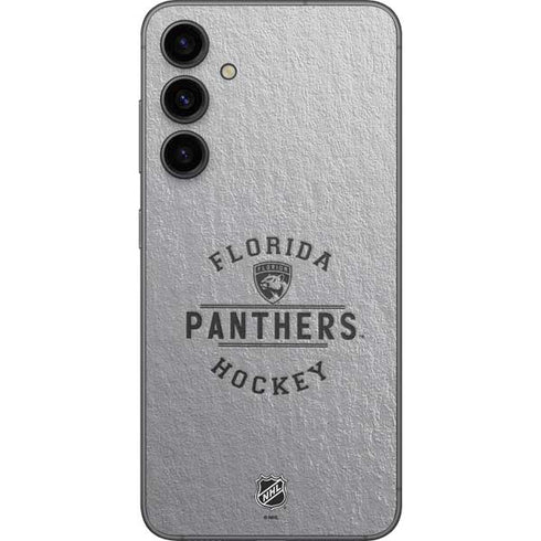 NHL Florida Panthers Black Text Galaxy S23 FE Skin
