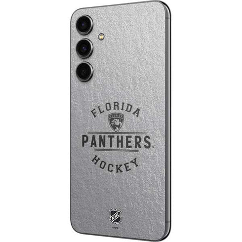 NHL Florida Panthers Black Text Galaxy S23 FE Skin