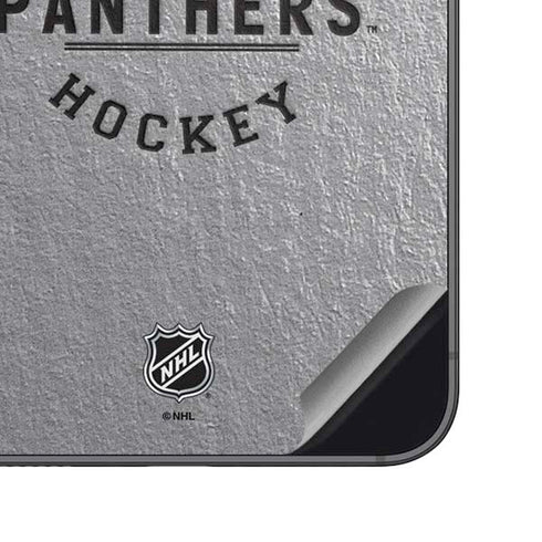 NHL Florida Panthers Black Text Galaxy S23 FE Skin