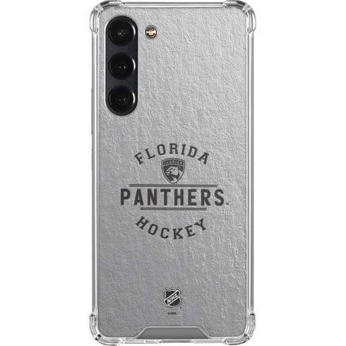 NHL Florida Panthers Black Text Galaxy S23 Plus Clear Case