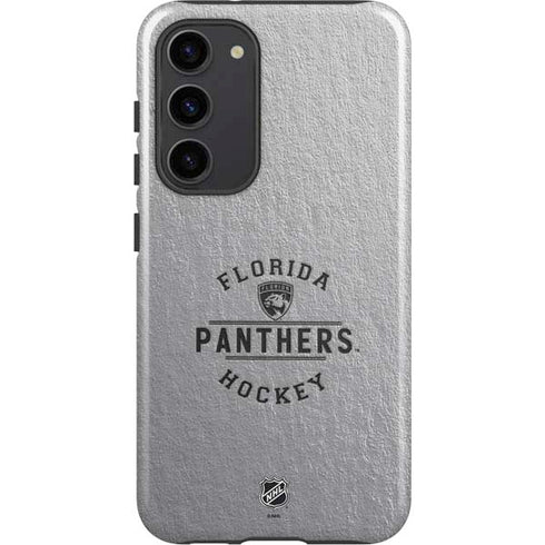 NHL Florida Panthers Black Text Galaxy S23 Plus Pro Case