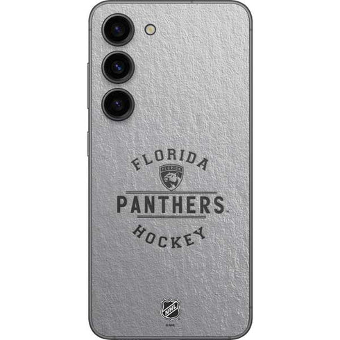 NHL Florida Panthers Black Text Galaxy S23 Skin