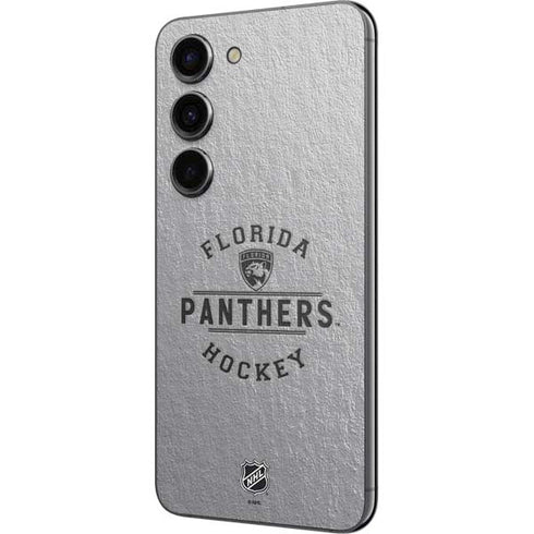 NHL Florida Panthers Black Text Galaxy S23 Skin