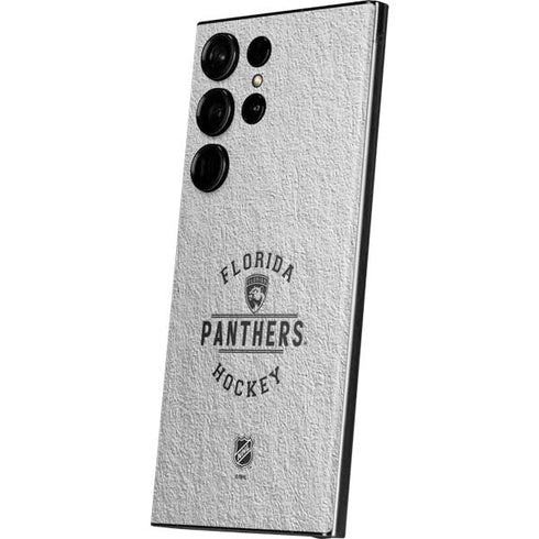 NHL Florida Panthers Black Text Galaxy S23 Ultra Skin