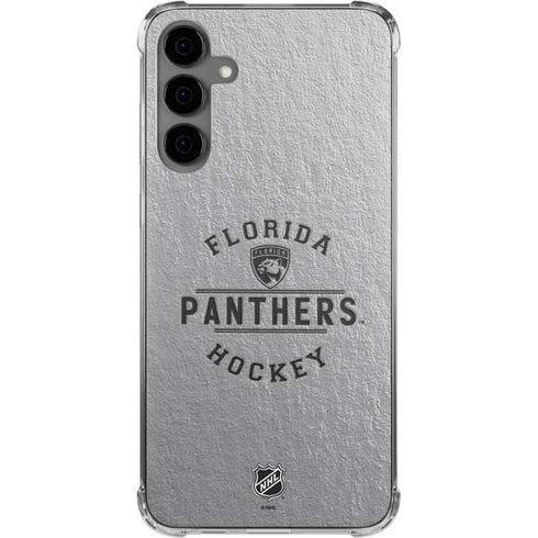 NHL Florida Panthers Black Text Galaxy S24 Plus Clear Case