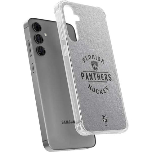 NHL Florida Panthers Black Text Galaxy S24 Plus Clear Case