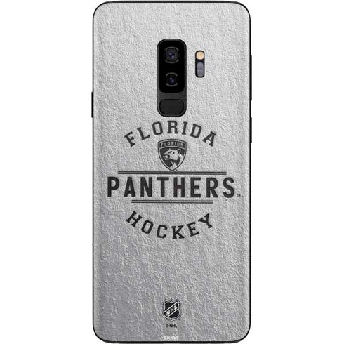 NHL Florida Panthers Black Text Galaxy S9 Plus Skin
