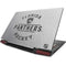 NHL Florida Panthers Black Text Lenovo IdeaPad Skin