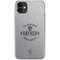 NHL Florida Panthers Black Text iPhone 11 Clear Case