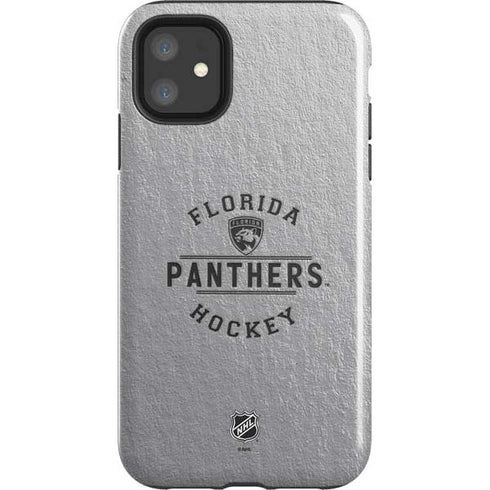 NHL Florida Panthers Black Text iPhone 11 Impact Case