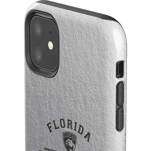 NHL Florida Panthers Black Text iPhone 11 Impact Case