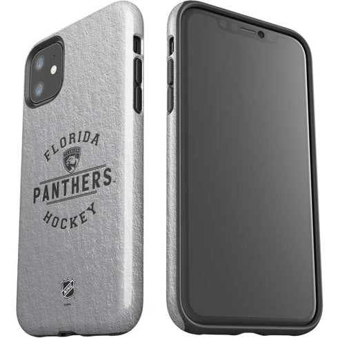 NHL Florida Panthers Black Text iPhone 11 Impact Case
