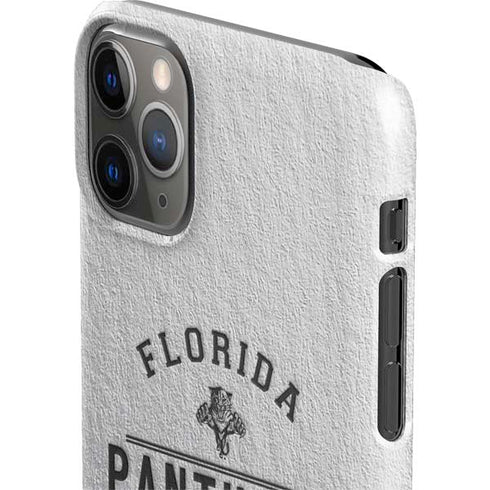 NHL Florida Panthers Black Text iPhone 11 Pro Max Lite Case