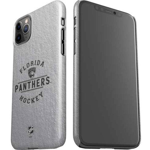 NHL Florida Panthers Black Text iPhone 11 Pro Max Lite Case