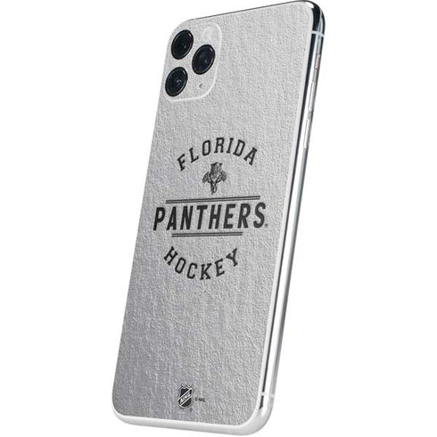 NHL Florida Panthers Black Text iPhone 11 Pro Max Skin