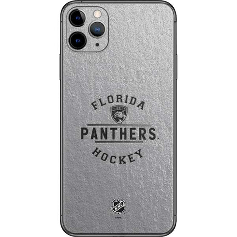 NHL Florida Panthers Black Text iPhone 11 Pro Max Skin