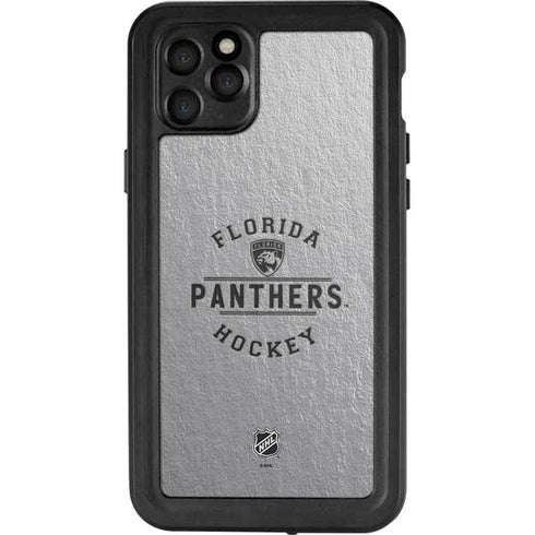 NHL Florida Panthers Black Text iPhone 11 Pro Max Waterproof Case
