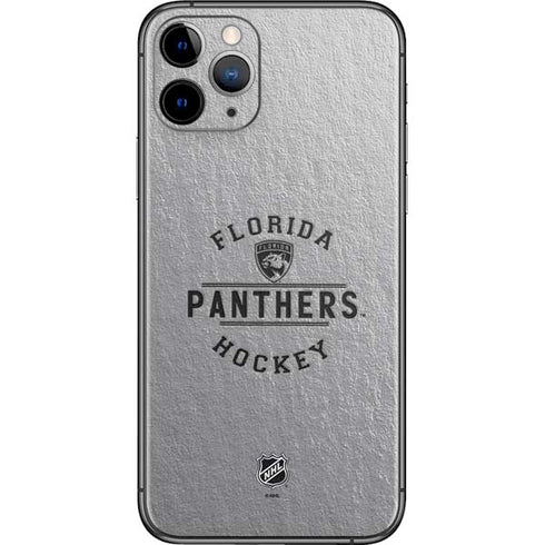 NHL Florida Panthers Black Text iPhone 11 Pro Skin