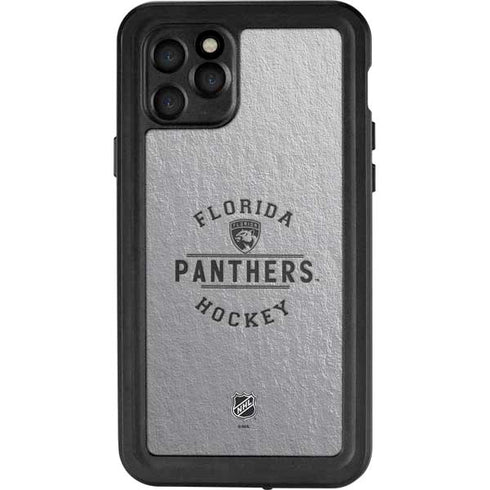 NHL Florida Panthers Black Text iPhone 11 Pro Waterproof Case