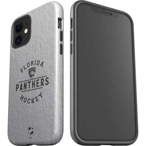 NHL Florida Panthers Black Text iPhone 12 Impact Case