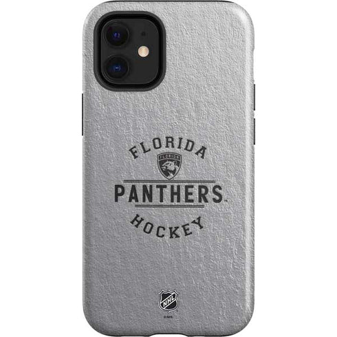 NHL Florida Panthers Black Text iPhone 12 Mini Impact Case