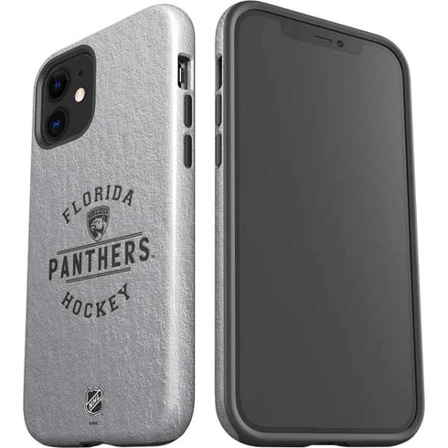 NHL Florida Panthers Black Text iPhone 12 Mini Impact Case