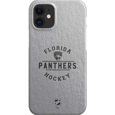 NHL Florida Panthers Black Text iPhone 12 Mini Lite Case