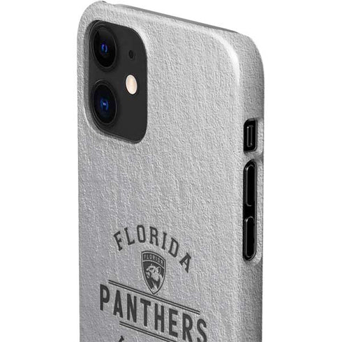 NHL Florida Panthers Black Text iPhone 12 Mini Lite Case
