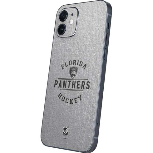 NHL Florida Panthers Black Text iPhone 12 Mini Skin