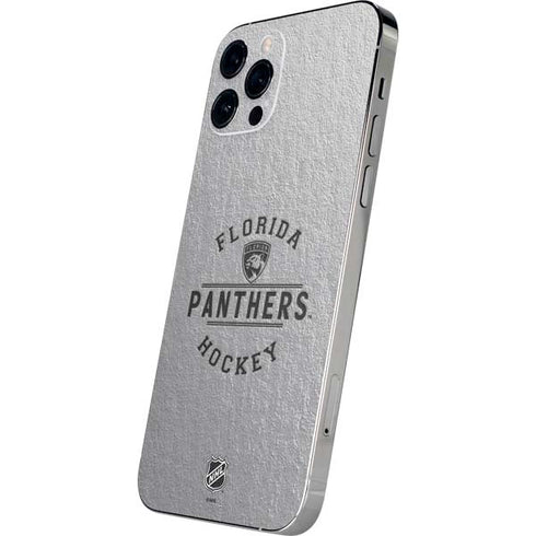 NHL Florida Panthers Black Text iPhone 12 Pro Max Skin